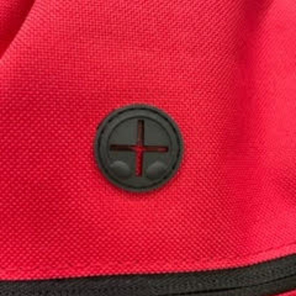 Nwot Drawstring Backpack W/ Mesh Bottom - image 3